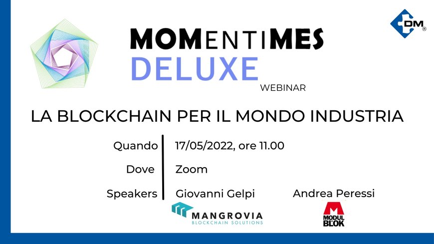 Appuntamenti digitali di DM con MOMenti MES Deluxe